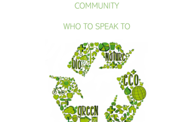Let us strive to become a Green Community and reduce our carbon footprint!